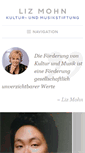 Mobile Screenshot of kultur-und-musikstiftung.de